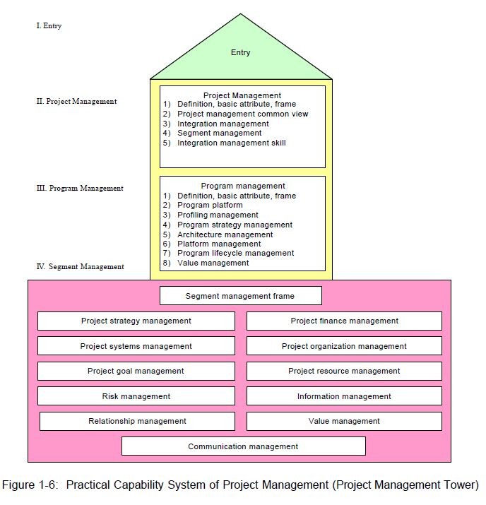 Practical Capability System of Project MAnagement (Project Management Tower)
